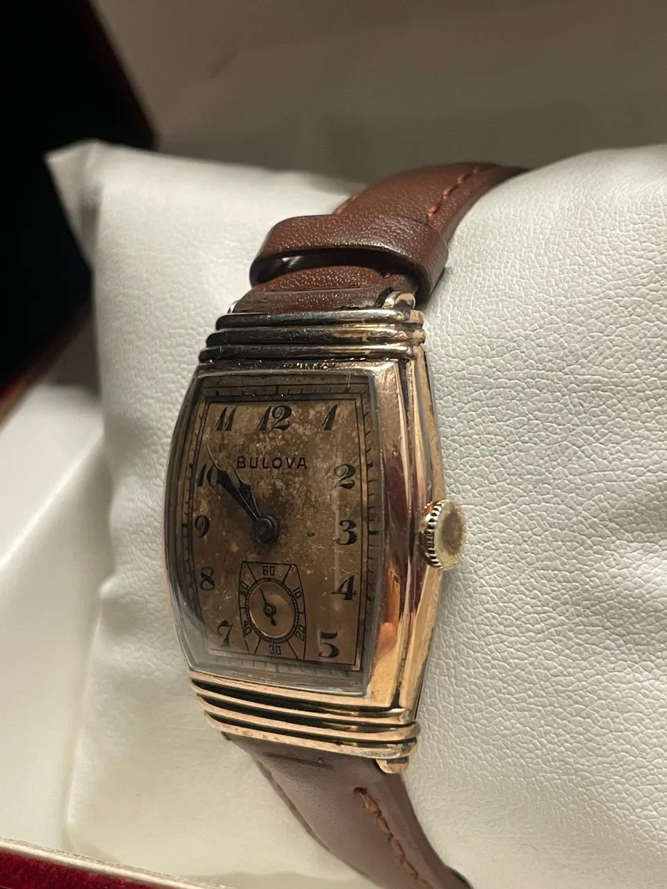Bulova Vintage 1930s Curvex Rose Gold Watch, Mechanical, Unisex- $6K APR w/ COA!