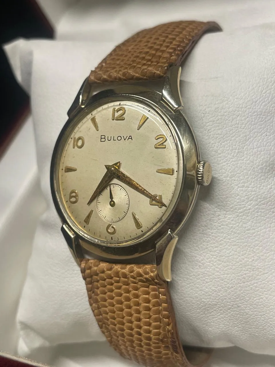 Bulova Vintage 1940s 10K Gold Filled Watch, Unique Design- $8K APR w/ COA!