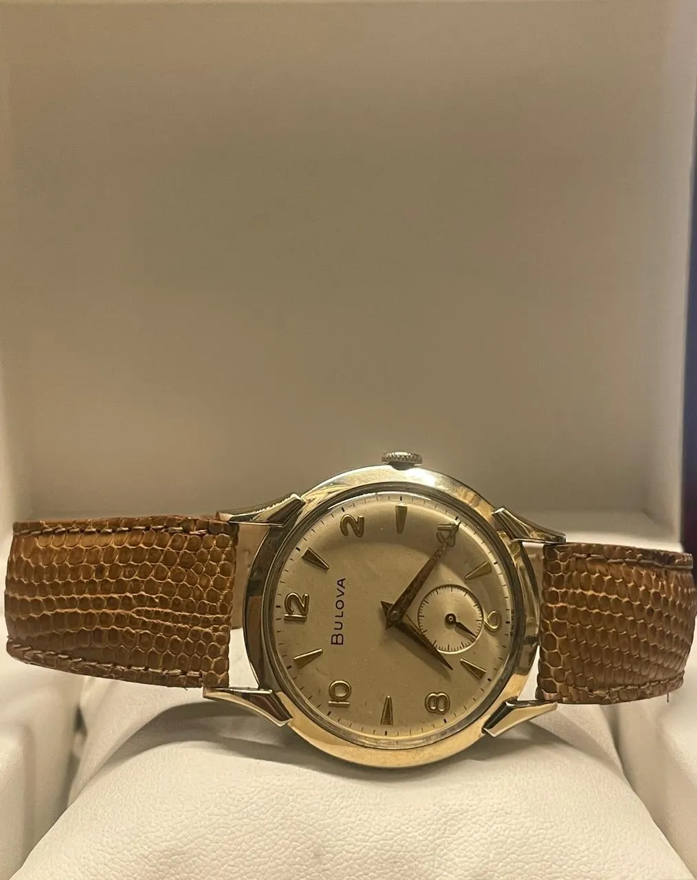 Bulova Vintage 1940s 10K Gold Filled Watch, Unique Design- $8K APR w/ COA!
