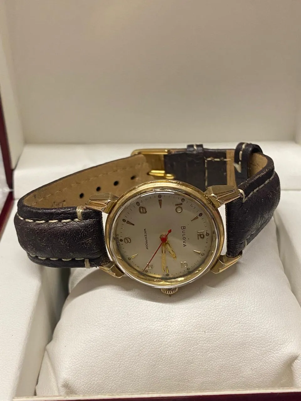 BULOVA Vintage 1940's 10K RGP Wristwatch Unique Military Design - $5K APR w/COA!