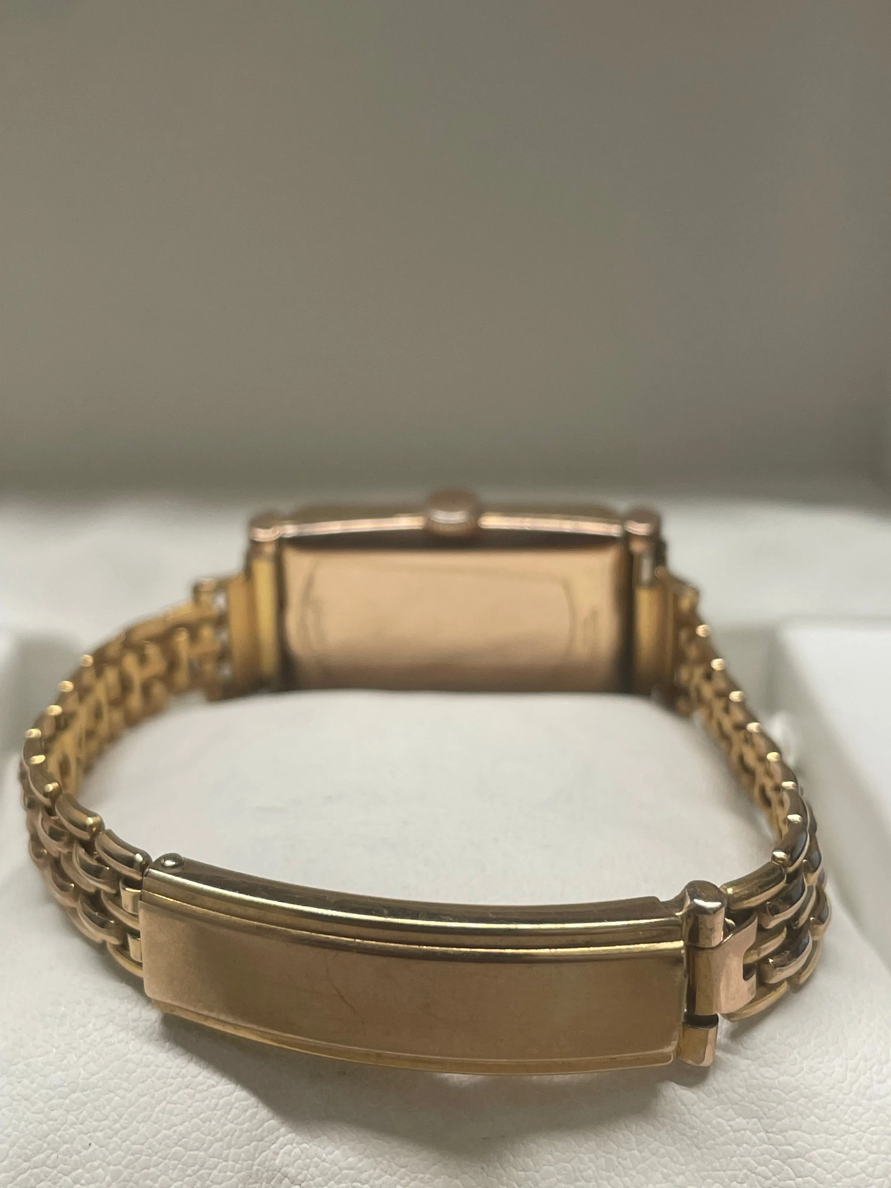 Bulova Vintage 1940s 14K Rose Gold Tank Watch, Rare & Elegant - $6K APR w/ COA!