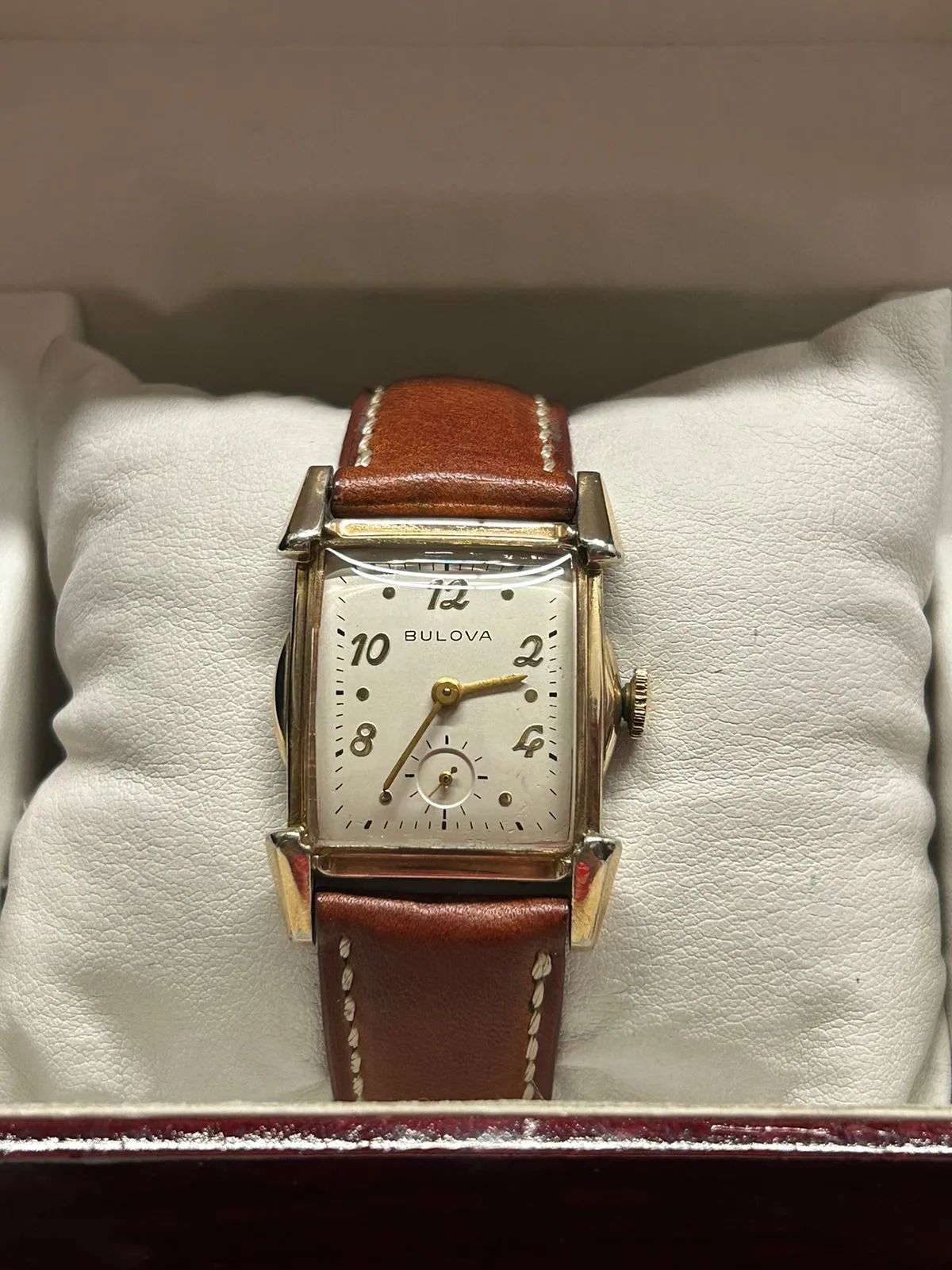 Bulova Vintage 1940s, Gold-Tone, Cream Dial, Men's Wristwatch - $6K APR w/ COA!!
