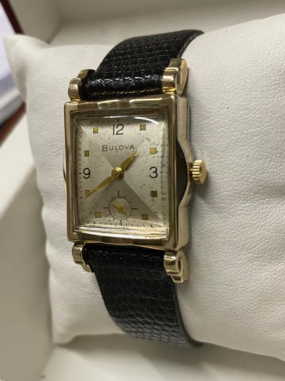 BULOVA Vintage 1940's Men's Wristwatch Unique Elegant Design - $5K APR w/COA!