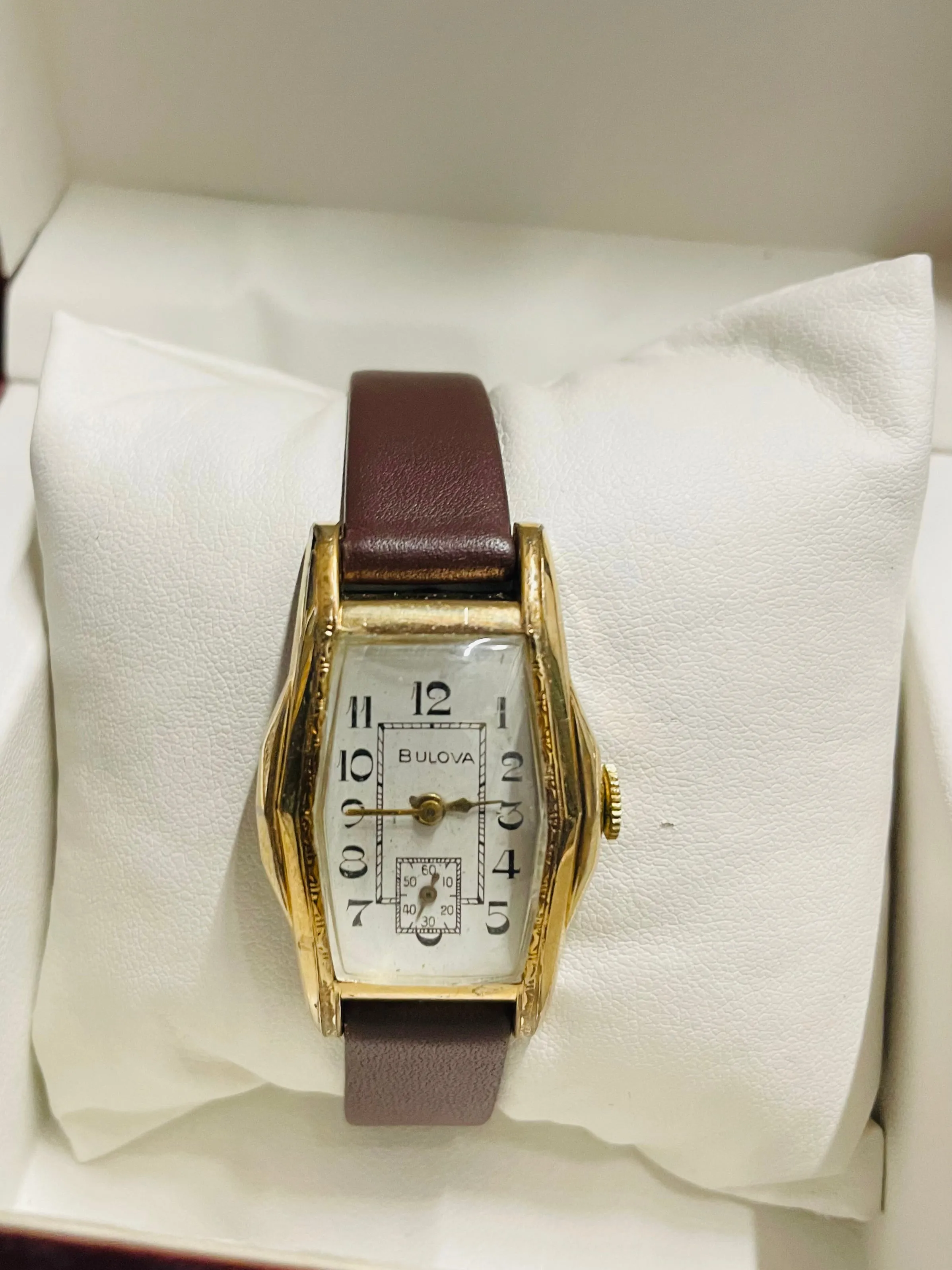 BULOVA VINTAGE 1940'S RARE LADIES STAINLESS STEEL (GT) WATCH - $6K APR w/ COA!