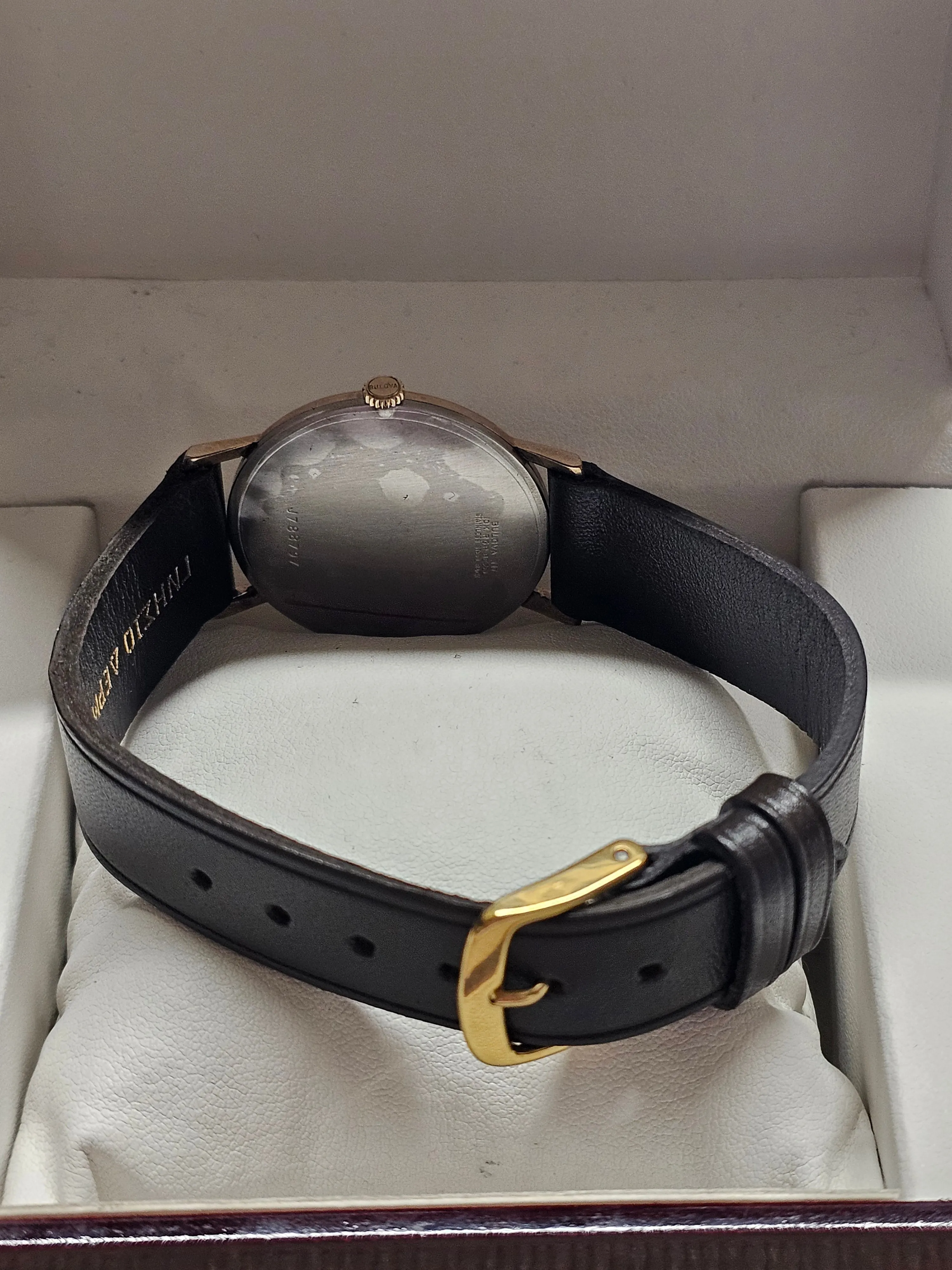 BULOVA, Vintage 1950s, 10K RGP Bezel & Steel Back, Men's Watch - $5K APR w/ COA!