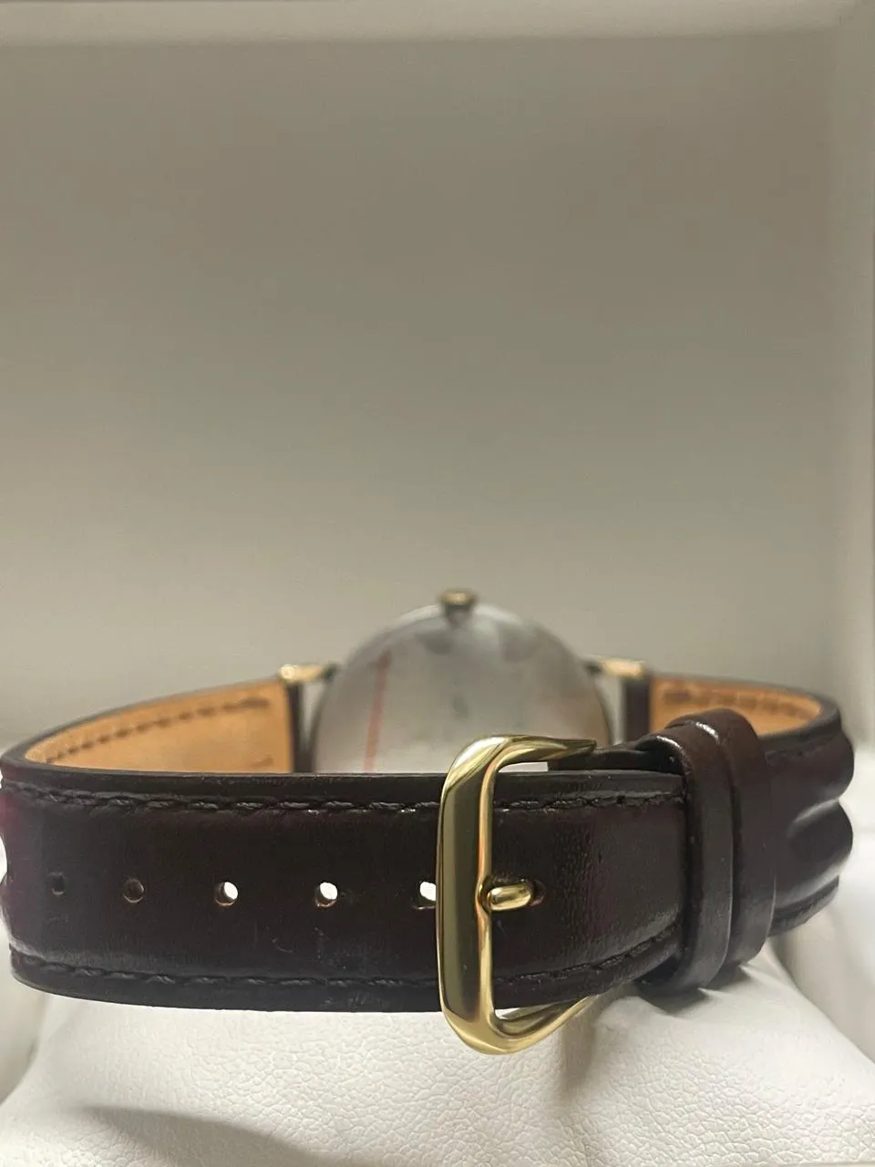 Bulova Vintage 1950s 10K Rolled Gold Plate Watch, Brown Strap - $5K APR w/ COA!!