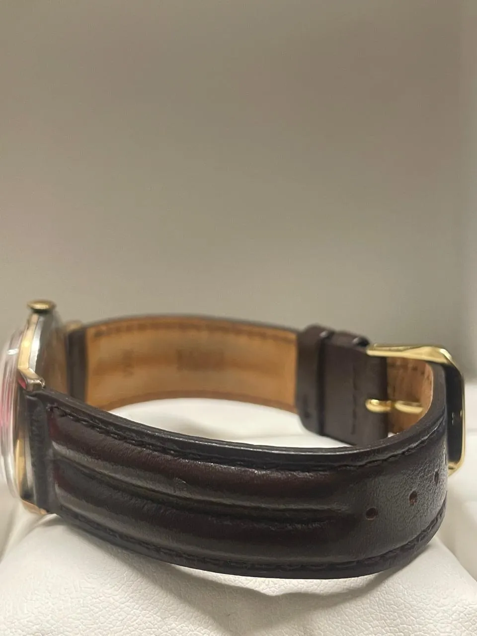Bulova Vintage 1950s 10K Rolled Gold Plate Watch, Brown Strap - $5K APR w/ COA!!