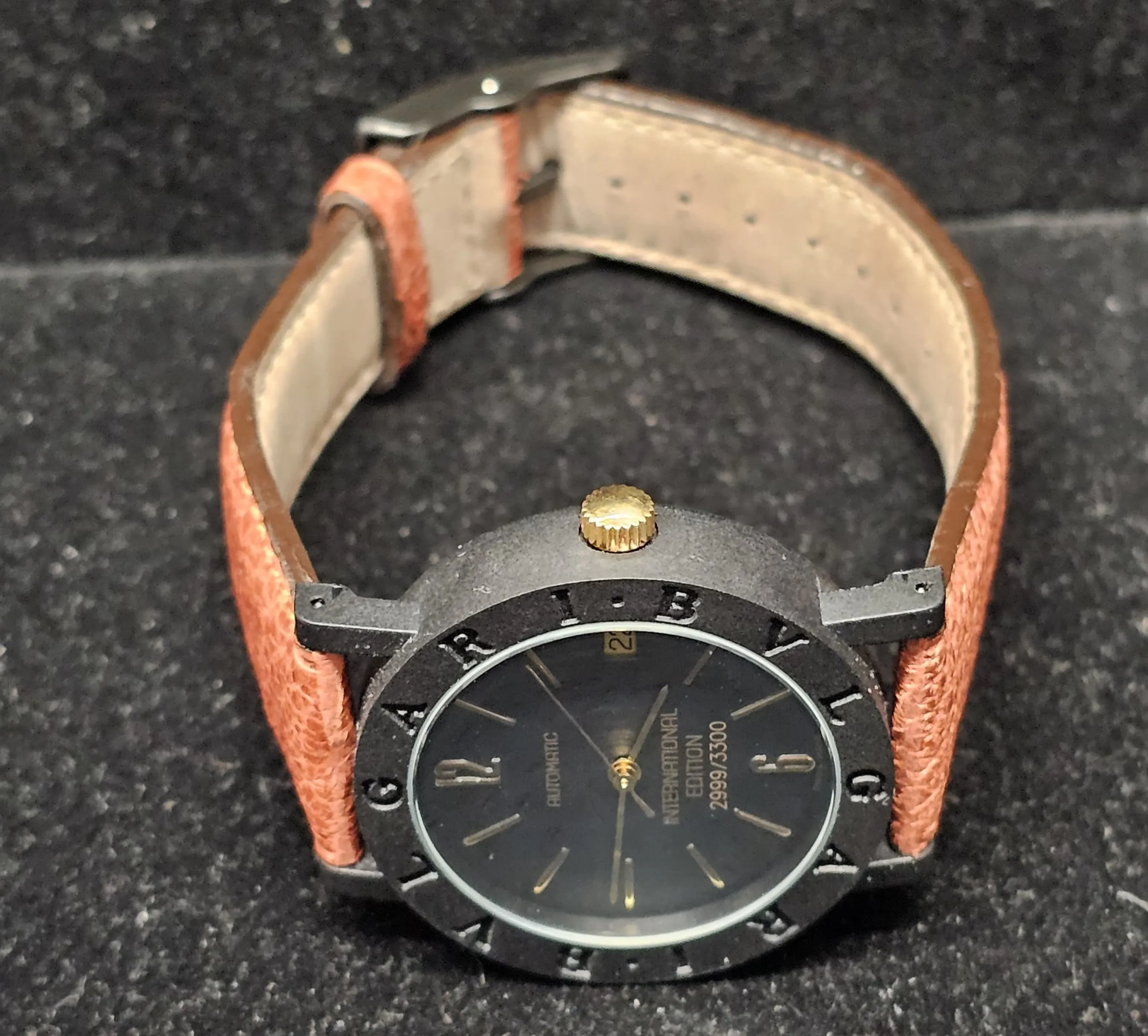 BVGARI Ltd. Ed. 2999/3300 Date Feature Automatic Men's Watch - $8K APR w/ COA!!!