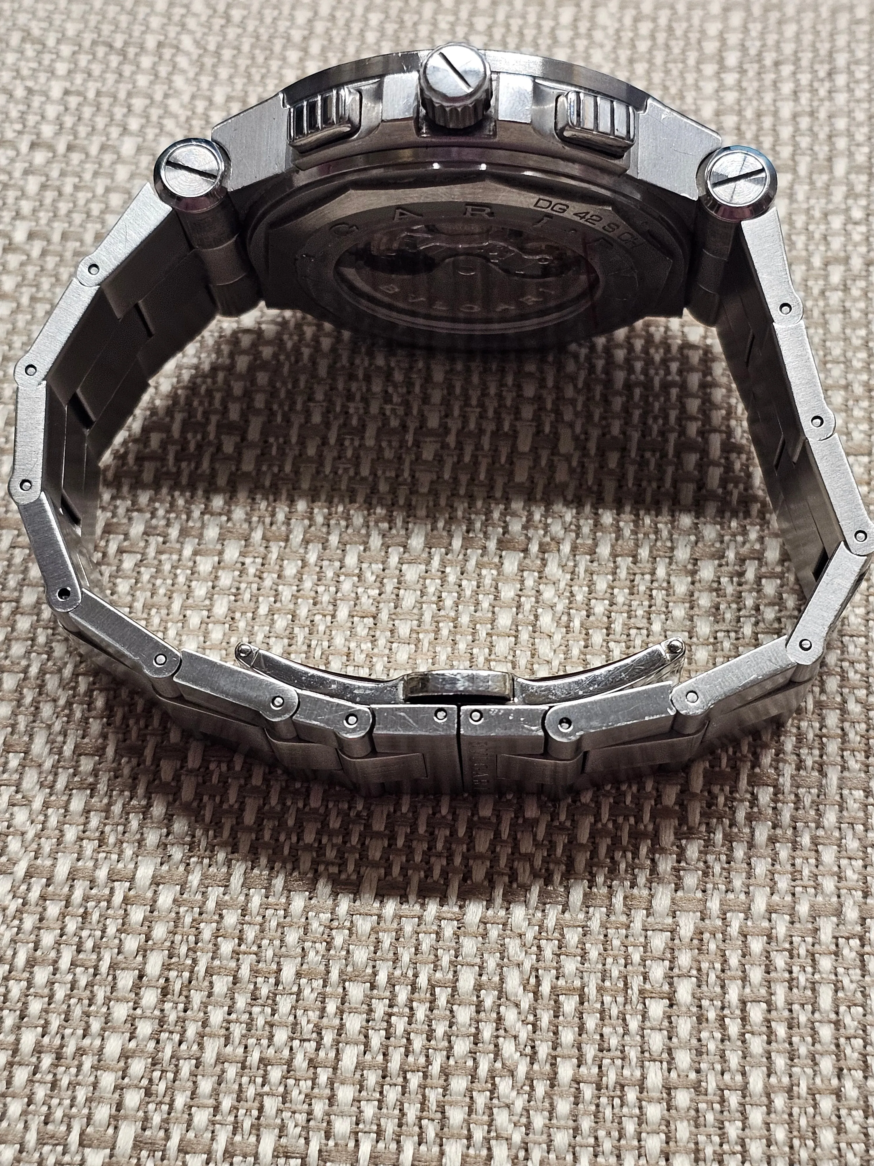 BVLGARI Calibro 303, Chronograph, SS, Brand New Men's Watch - $16K APR w/ COA!!!