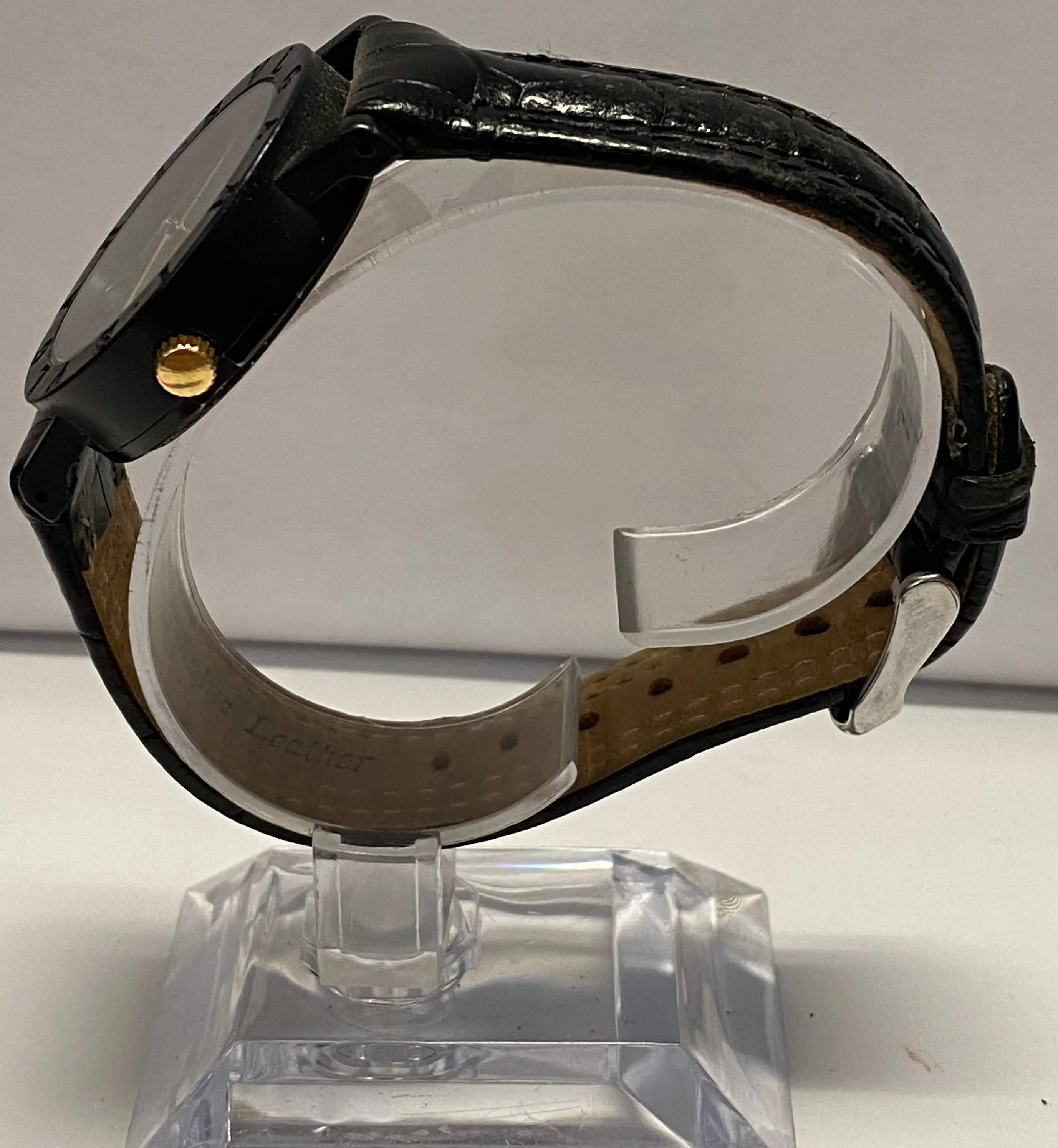 BVLGARI Houston Limited Edition  29 of 600 Black Plastic Watch- $10K APR w/ COA!