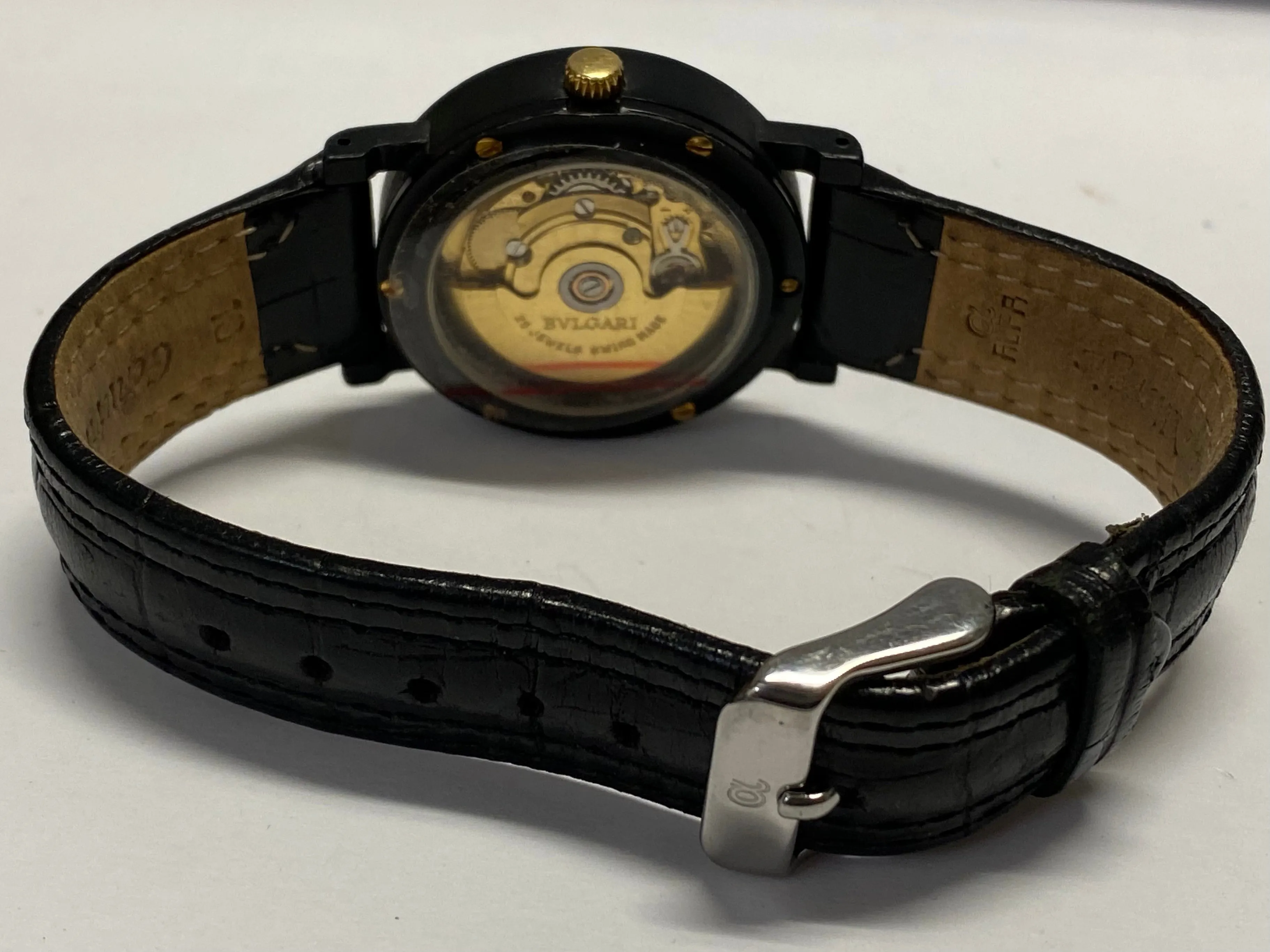 BVLGARI Houston Limited Edition  29 of 600 Black Plastic Watch- $10K APR w/ COA!