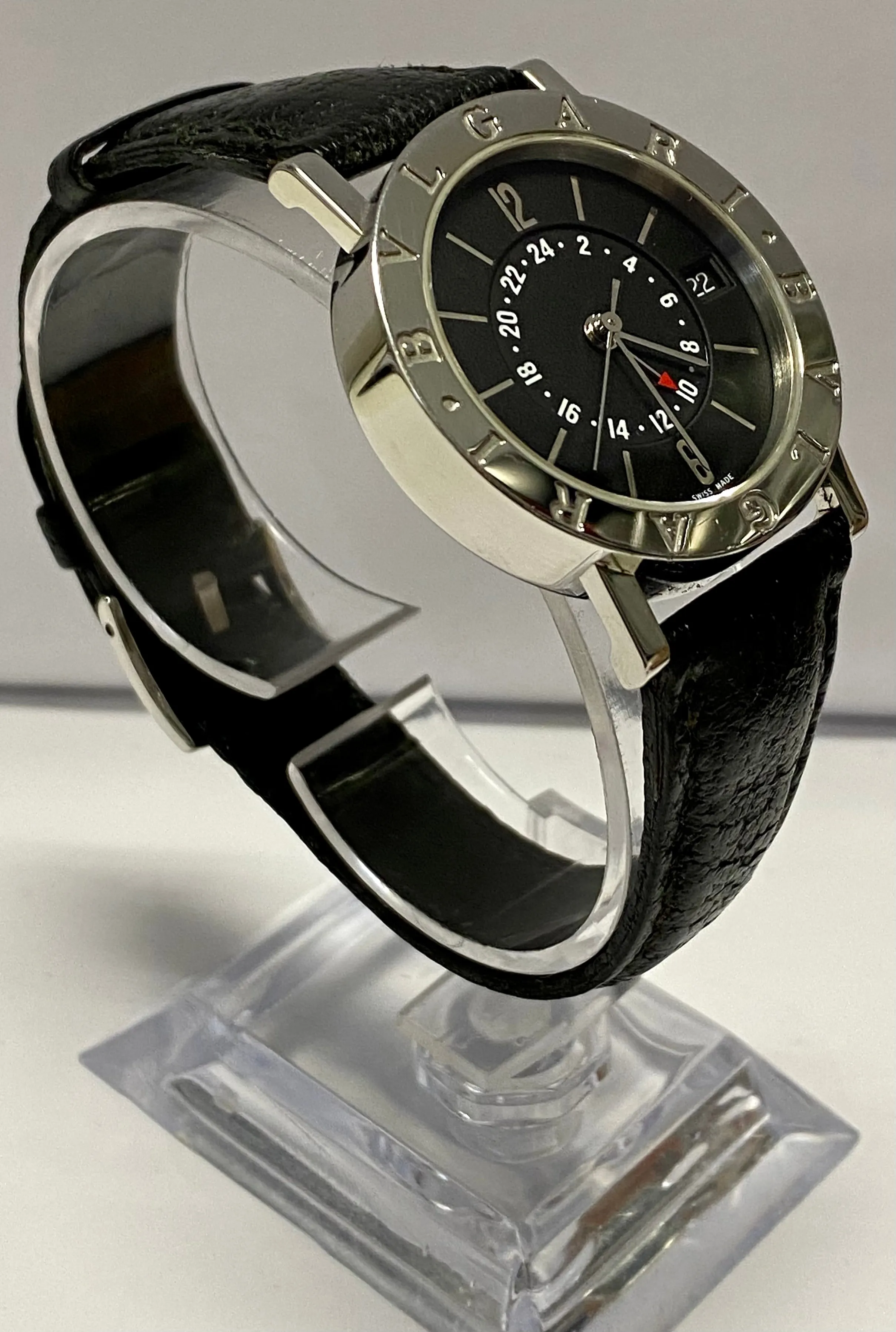 Bvlgari Ltd Ed GMT Sport Dress Date Automatic SS Unisex Watch - $8K APR w/ COA!!