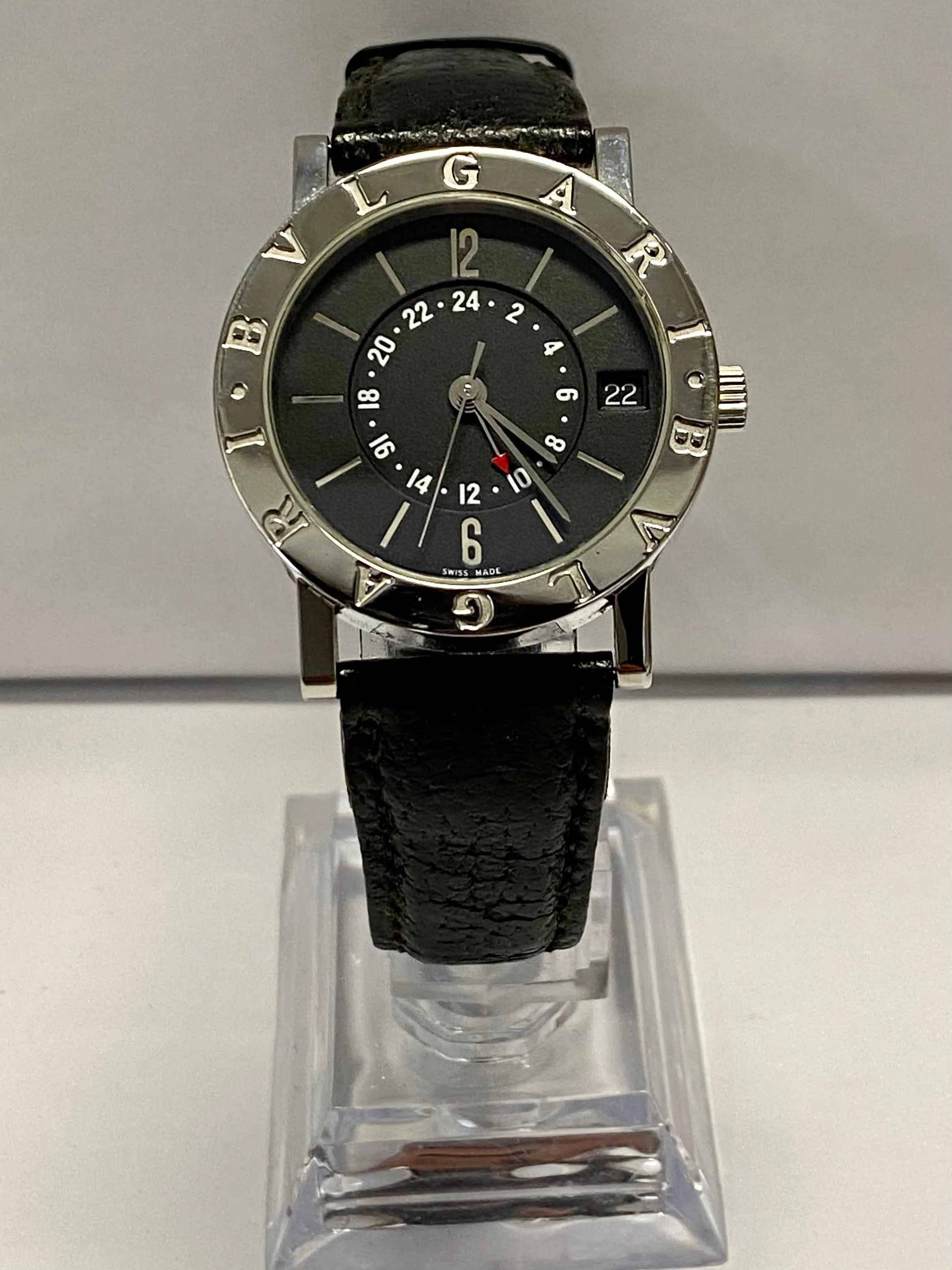 Bvlgari Ltd Ed GMT Sport Dress Date Automatic SS Unisex Watch - $8K APR w/ COA!!
