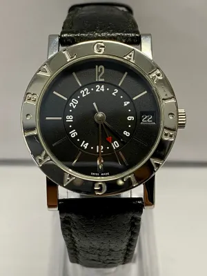 Bvlgari Ltd Ed GMT Sport Dress Date Automatic SS Unisex Watch - $8K APR w/ COA!!