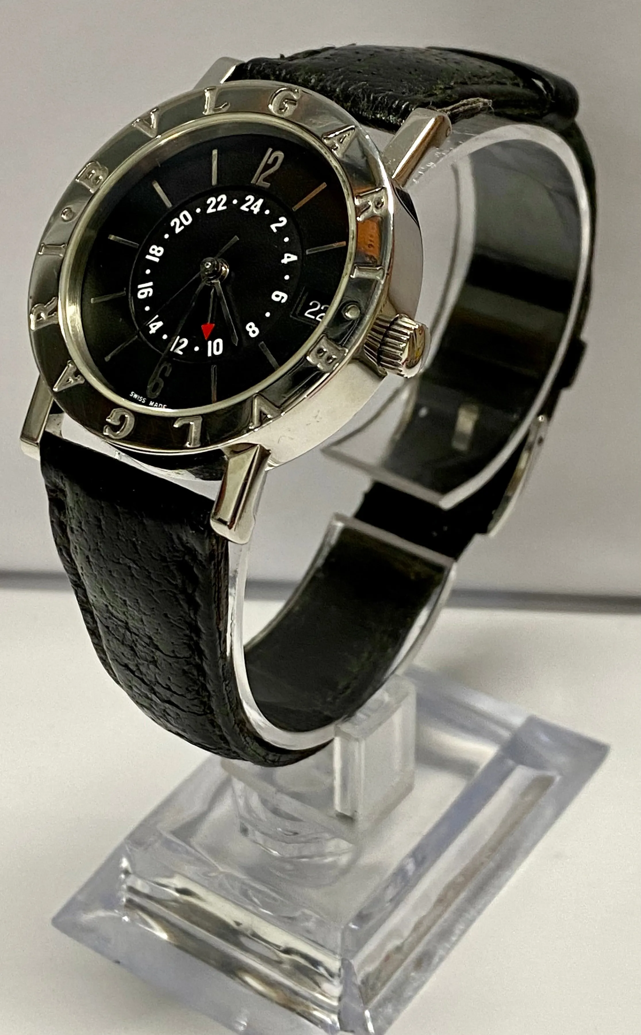 Bvlgari Ltd Ed GMT Sport Dress Date Automatic SS Unisex Watch - $8K APR w/ COA!!