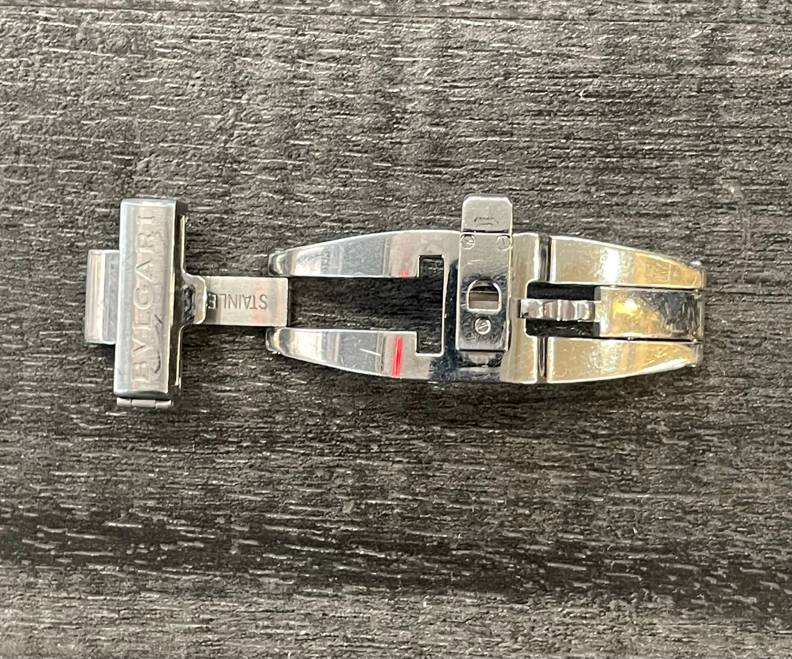 Bvlgari Stainless Steel Deployment Buckle - $700.00 APR w/ CoA!