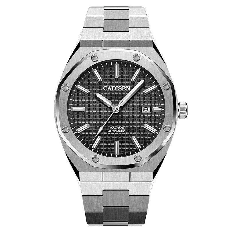 CADISEN Model C8193M Men's Automatic Watch Mechanical NH35 Movement Waterproof Sapphire Glass Casual Business Watches
