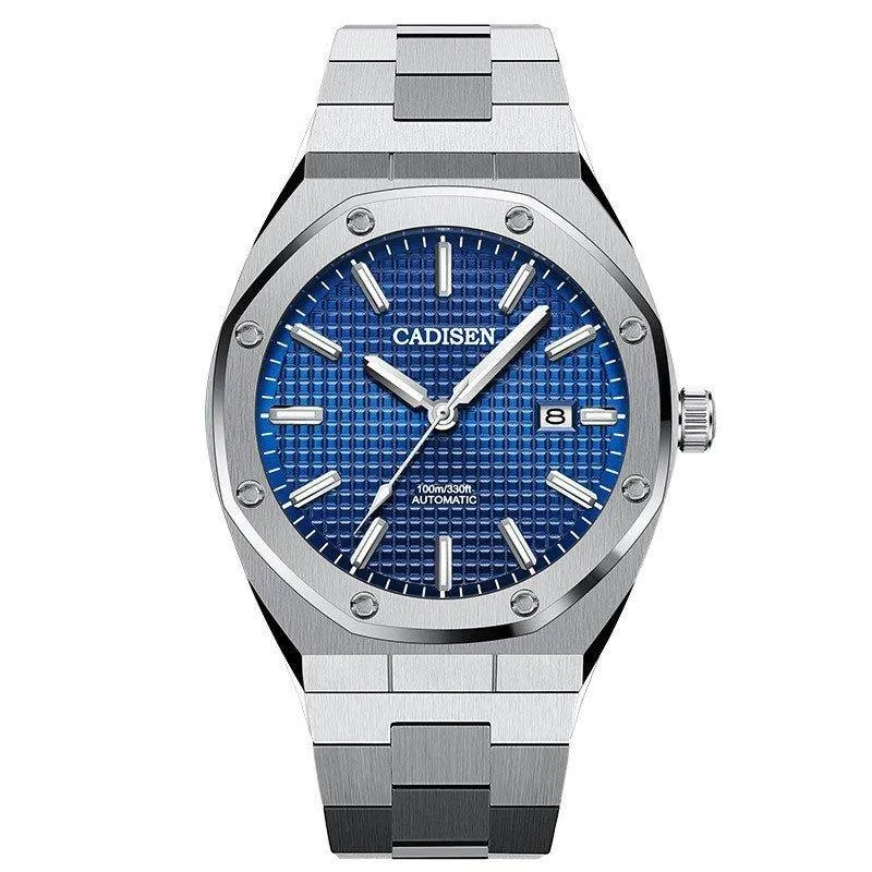 CADISEN Model C8193M Men's Automatic Watch Mechanical NH35 Movement Waterproof Sapphire Glass Casual Business Watches
