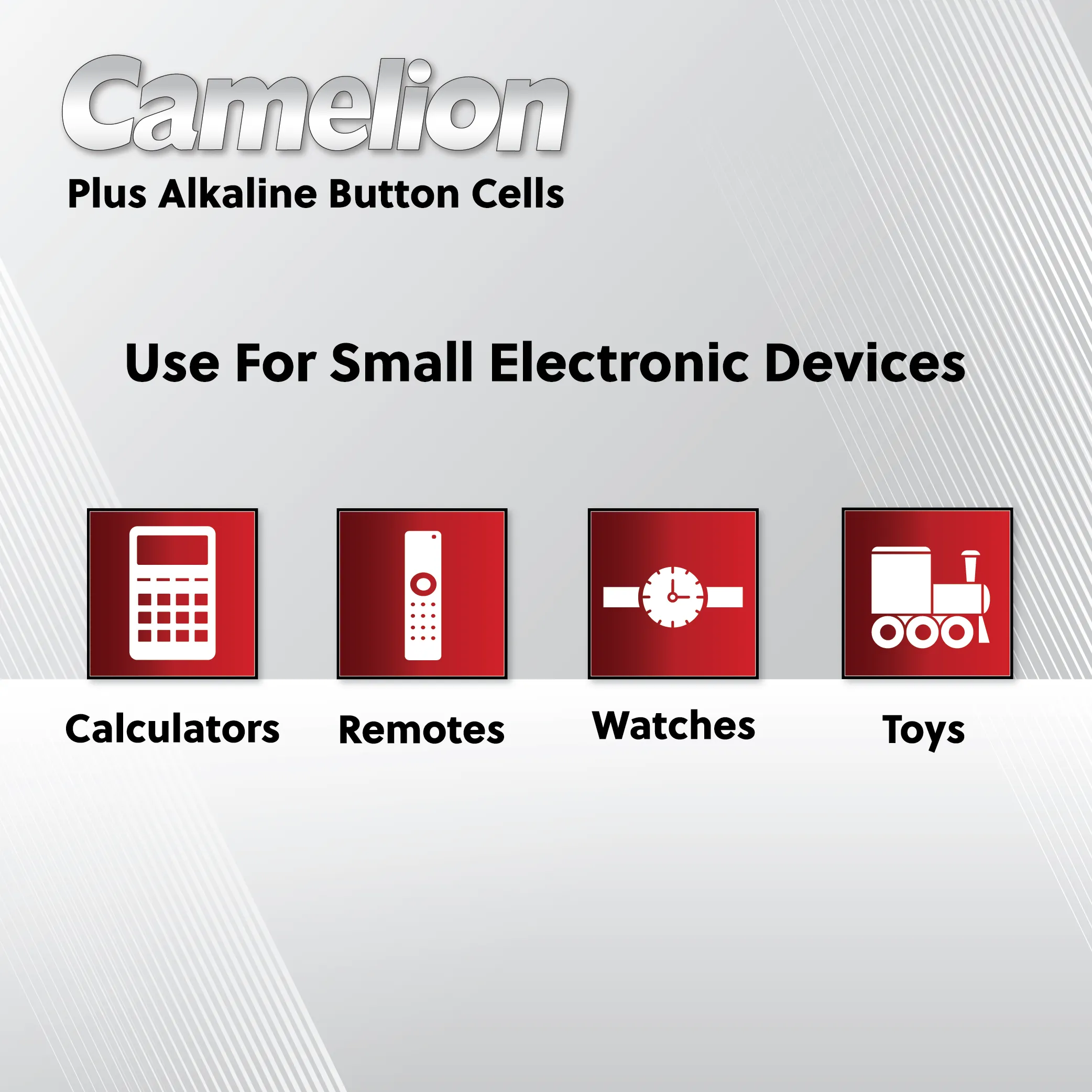 Camelion AG0 / 379 / LR521 1.5V Coin Cell Battery Pack of 10