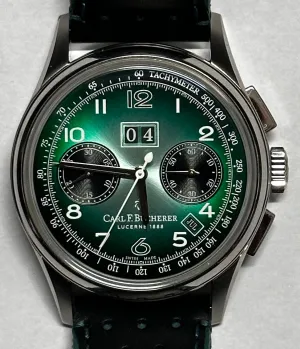 Carl F. Bucherer Stainless Steel Bicompax Automatic Wristwatch- $10K APR w/ COA!