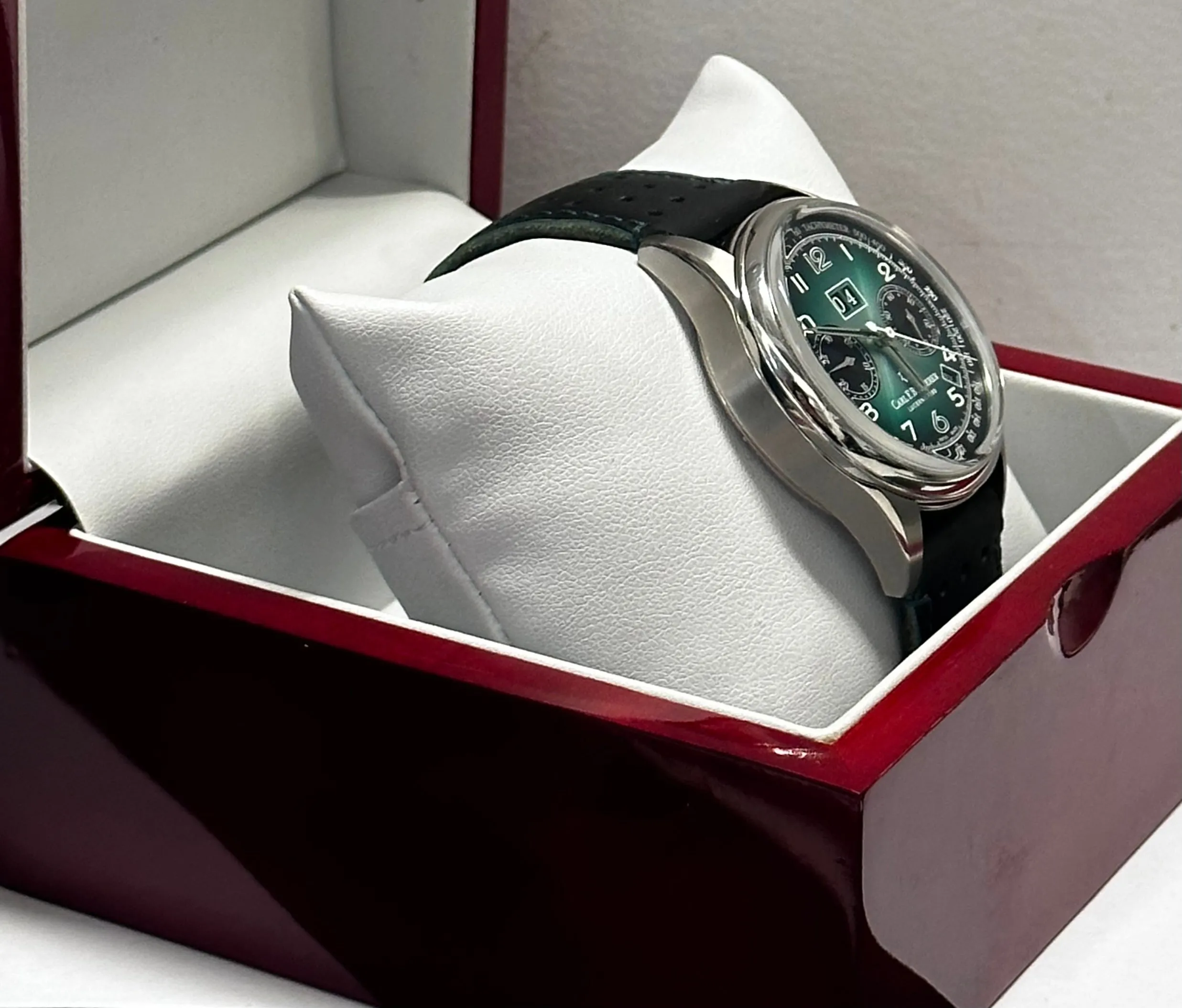 Carl F. Bucherer Stainless Steel Bicompax Automatic Wristwatch- $10K APR w/ COA!
