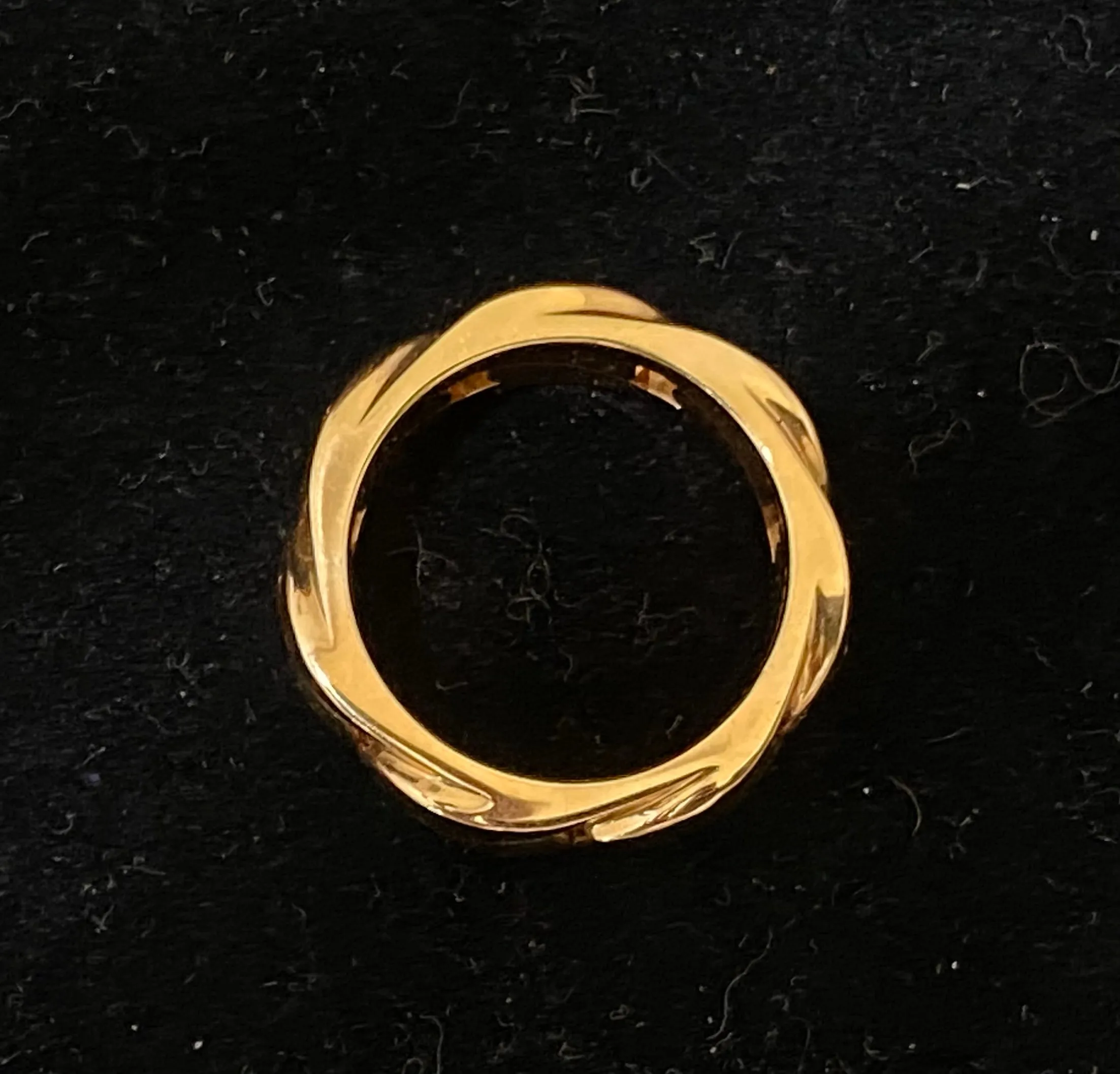 CARTIER Brand-New Vintage Design 18K Rose Gold with 24 Diamonds Ring - $20K Appraisal Value w/CoA}