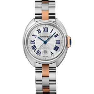 Cartier - Cle de Cartier 31mm - Stainless Steel and Rose Gold