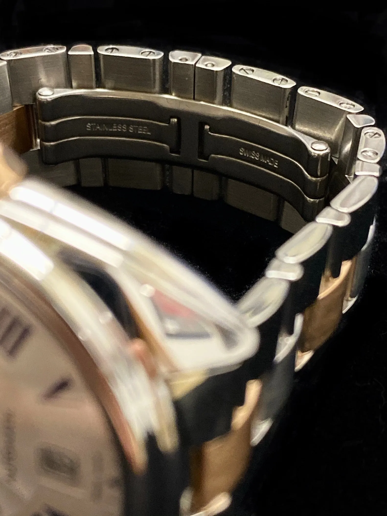 CARTIER Cle De Cartier Two-Tone Stainless Steel & 18K Rose Gold w/ Exhibition Back - $10K Appraisal Value! ✓