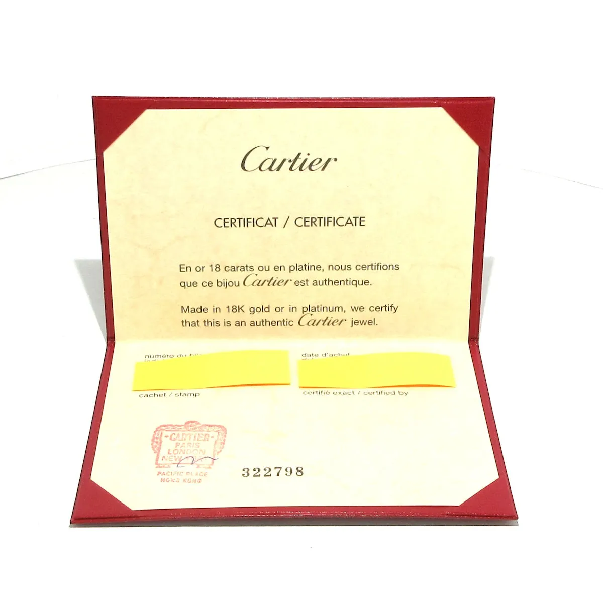 Cartier Love Ring White Gold, 51