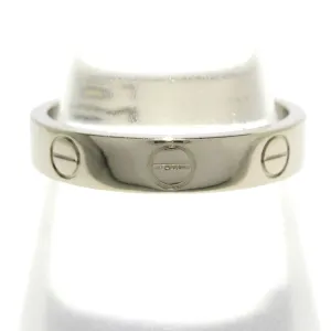 Cartier Love Ring White Gold, 51