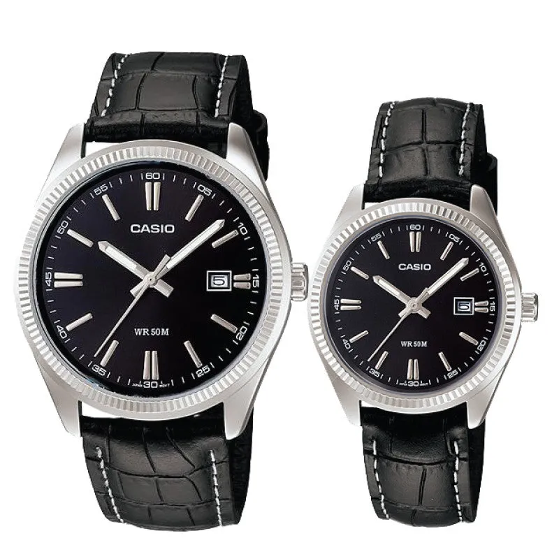 Casio Couple Watch MTP1302L-1A LTP1302L-1A