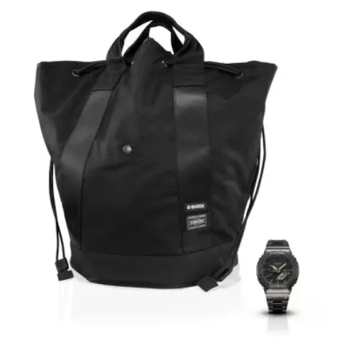 Casio G-Shock 40th Anniversary Full Metal Watch w/ Porter Collection Bag Set