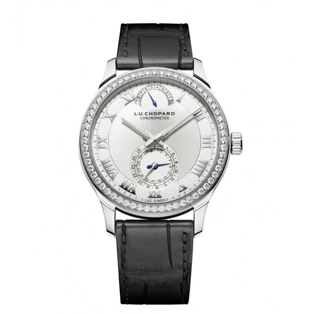 CHOPARD L.U.C Quattro 18-carat White Gold Mens Watch 171926-1001