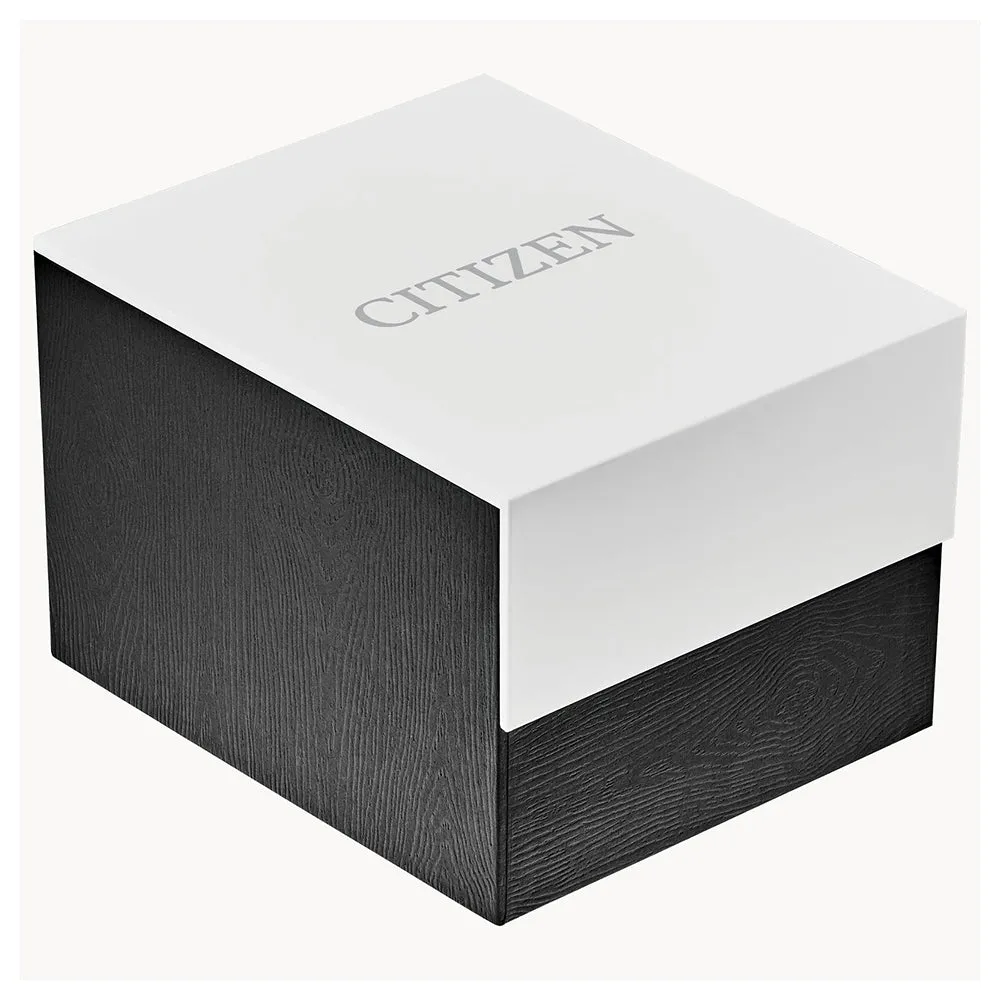 Citizen Eco-Drive Men's Polyurethane Band Black Dial Watch - CA0665-00E
