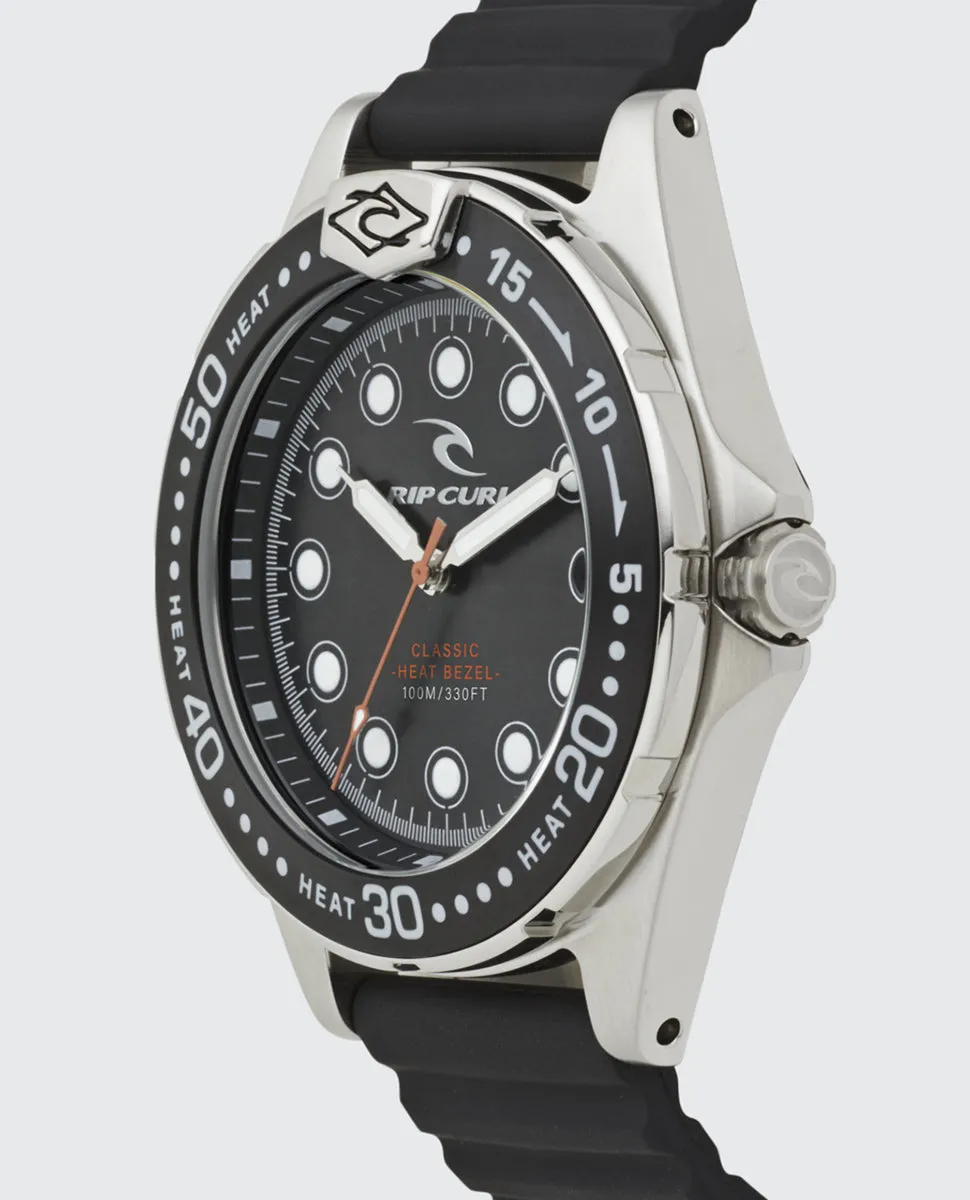 Classic Heat Bezel PU Surf Watch