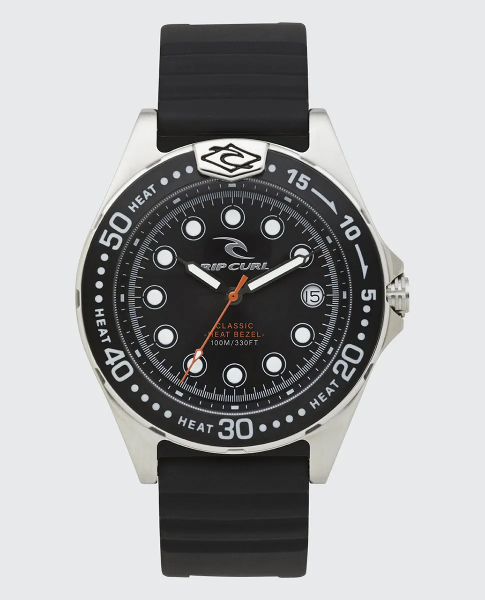 Classic Heat Bezel PU Surf Watch