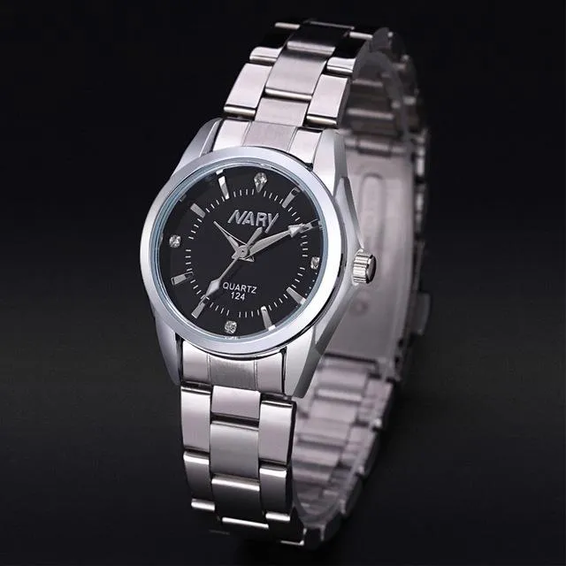 Classic Ladies Rhinestone Watch