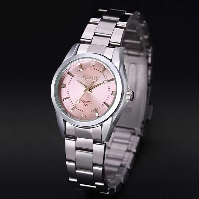 Classic Ladies Rhinestone Watch