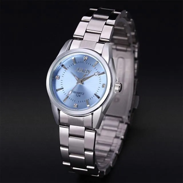 Classic Ladies Rhinestone Watch