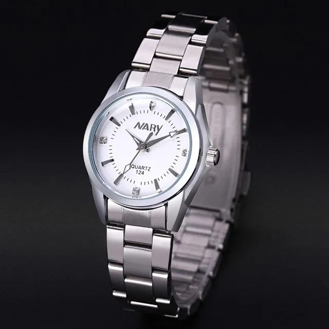 Classic Ladies Rhinestone Watch
