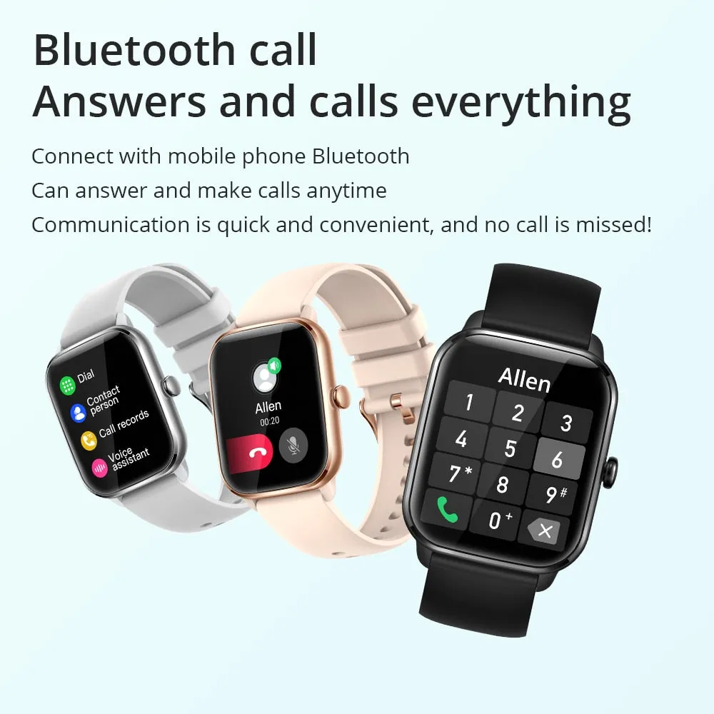 COLMI C61 Smartwatch 1.9 inch Full Screen Bluetooth Calling Heart Rate Sleep Monitor 100  Sport Models Smart Watch For Men Women