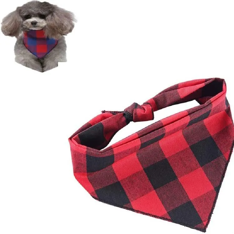 Cotton Cartoon Print Pet Saliva Towel - Size S 58X41X41Cm
