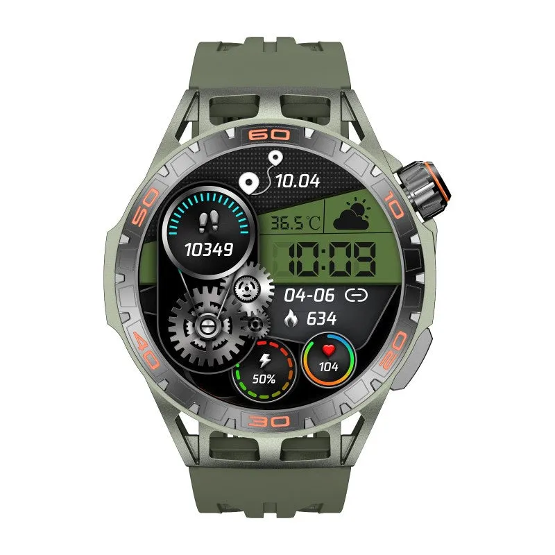 DaTeoy L102 Smart Watch Men with 10 Days Battery Life,1.43" AMOLED Display, 24/7 Health Monitoring, Multi-Sport Modes, Bluetooth Calls, IP68 Waterproof Rating – Compatible with iOS & Android