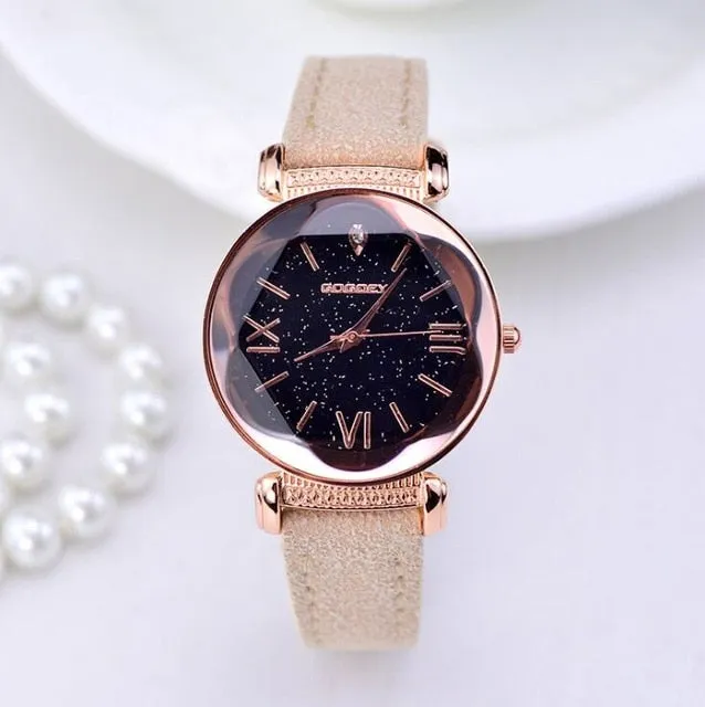 Decent Dial Women's Wrist Watches