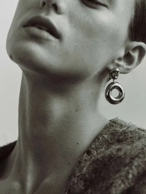 Donut earrings