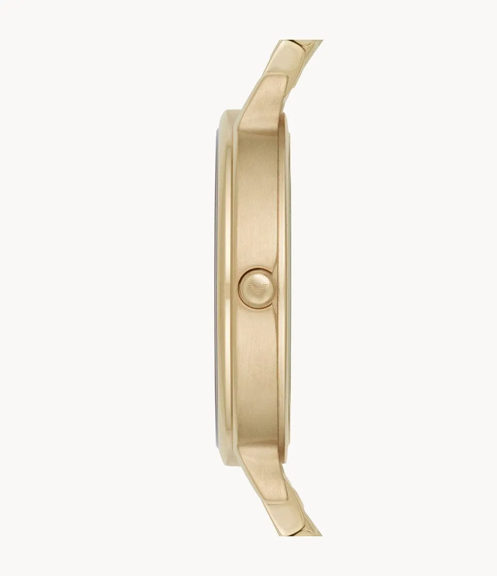 Emporio Armani Women’s Analog Stainless Steel Mother of Pearl Dial 32mm Watch AR11007