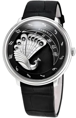 FAB Watch Lady Compliquee Peacock Black