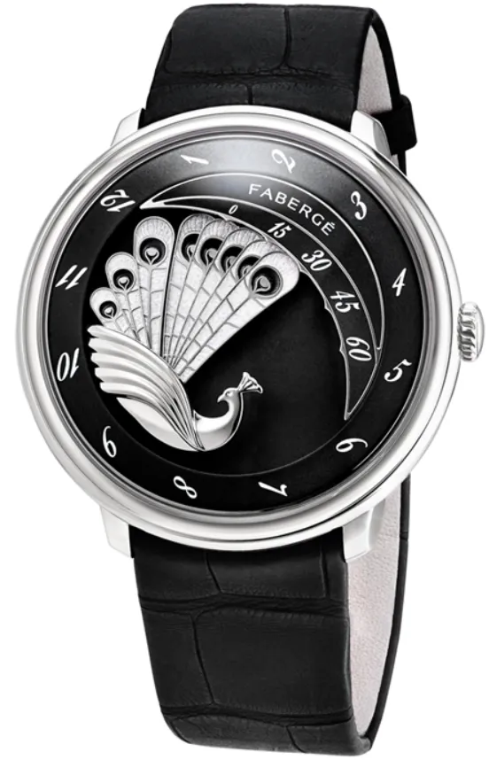 FAB Watch Lady Compliquee Peacock Black
