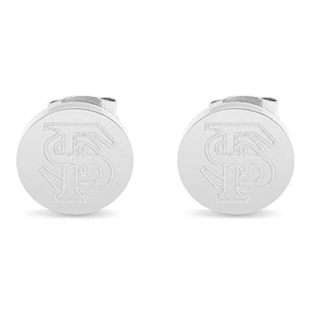 Fandrip Interlocking FS Stainless Steel Earrings