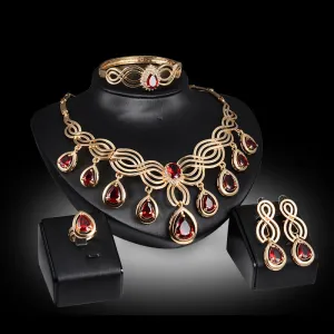 Fashion Necklace And Earrings Alloy Fashion Jewelry Set